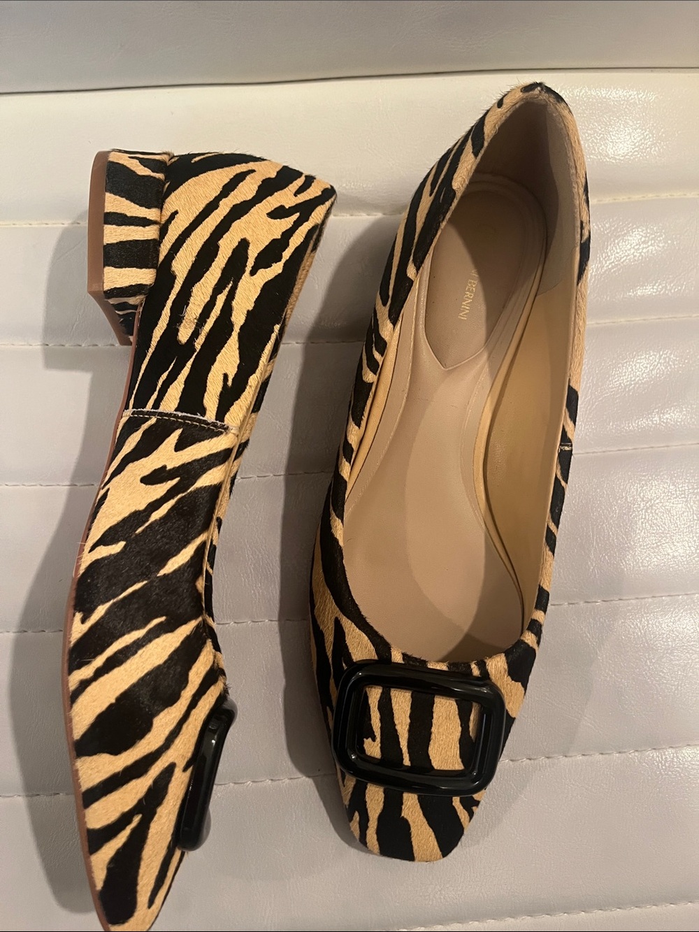 Giani Bernini zebra print shoes